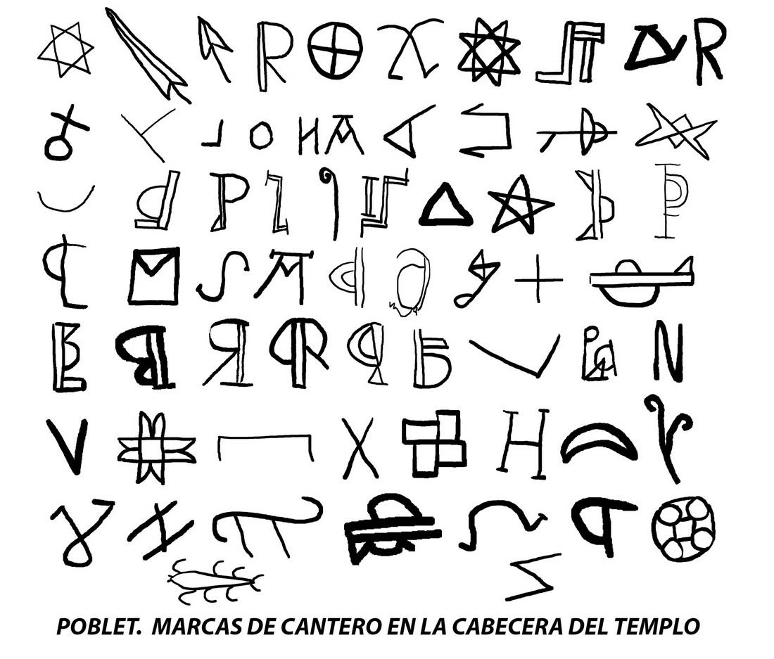 MARCAS DE CANTERO DE LA CABECERA